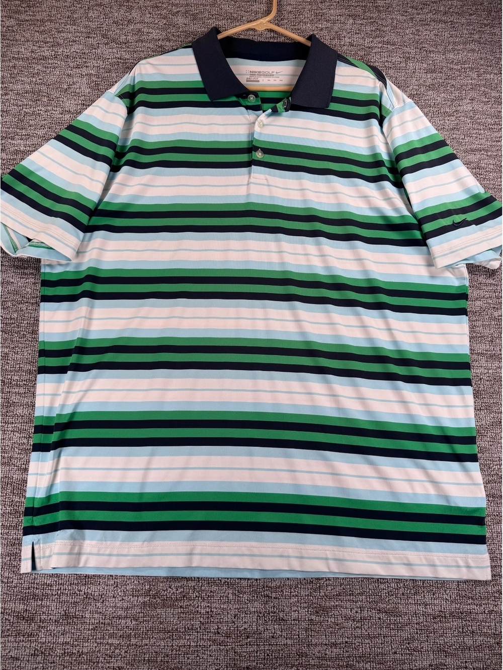Nike Golf Performance Golf Athletic Activewear Streetwear Polo shirt, size XL